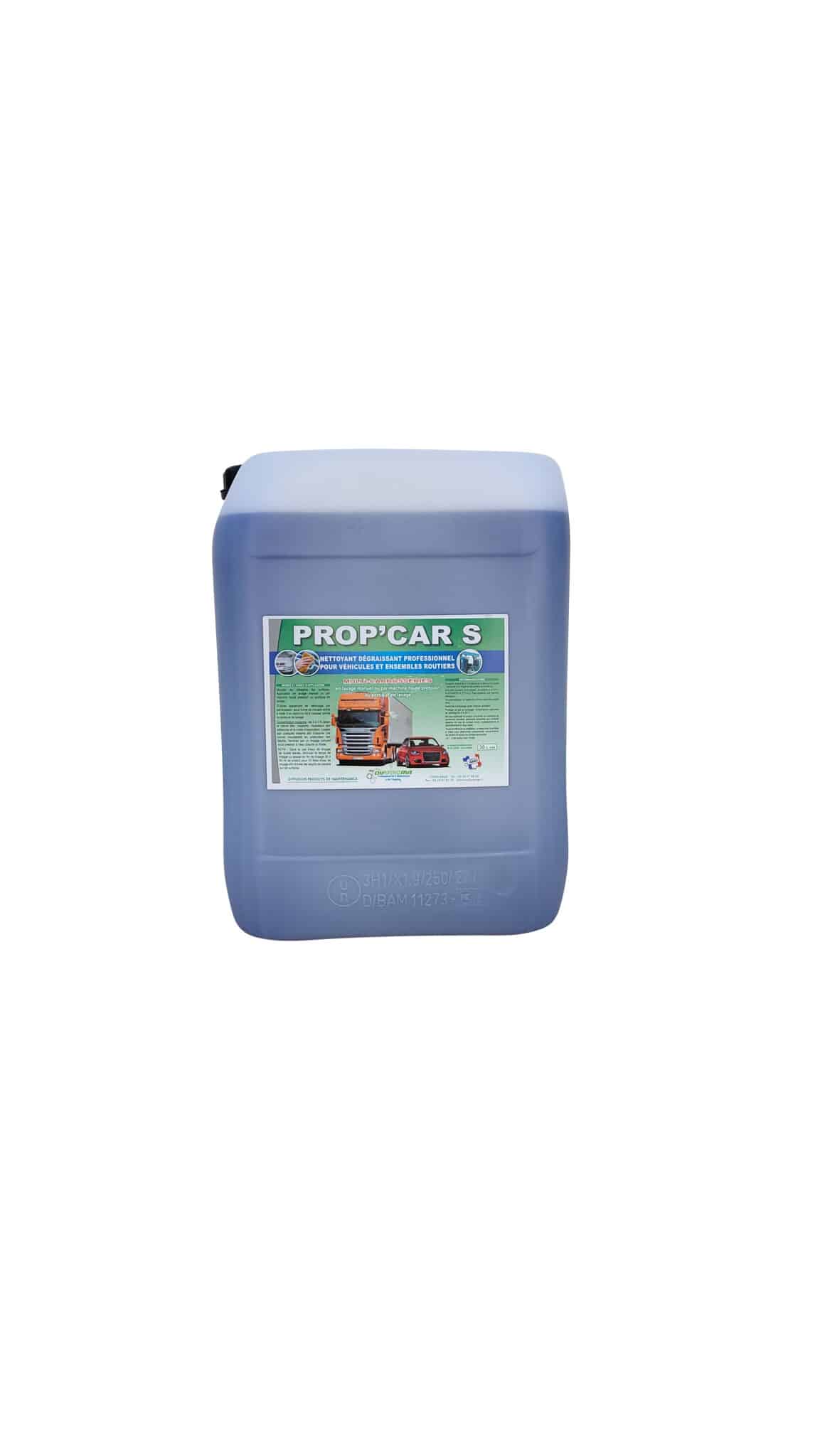 shampoing carrosserie prop car s bidon 30 L sans bonde